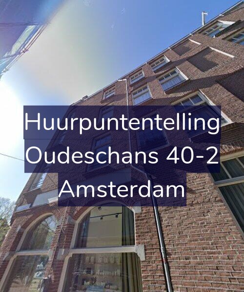 Foto gevel Huurpuntentelling voor Oudeschans 40-2, Amsterdam