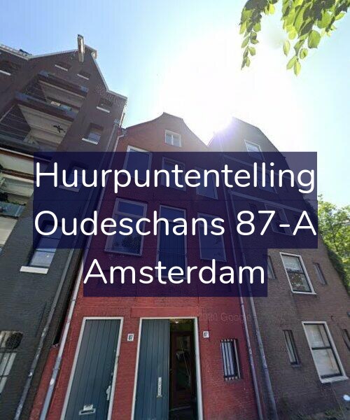 Foto gevel Huurpuntentelling voor Oudeschans 87-A, Amsterdam