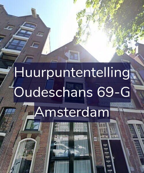 Foto gevel Huurpuntentelling voor Oudeschans 69-G, Amsterdam