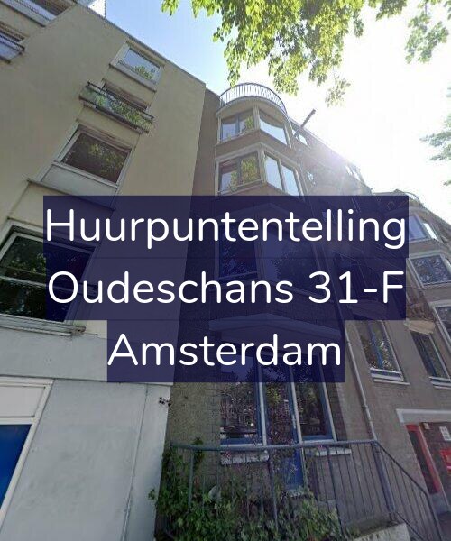 Foto gevel Huurpuntentelling voor Oudeschans 31-F, Amsterdam