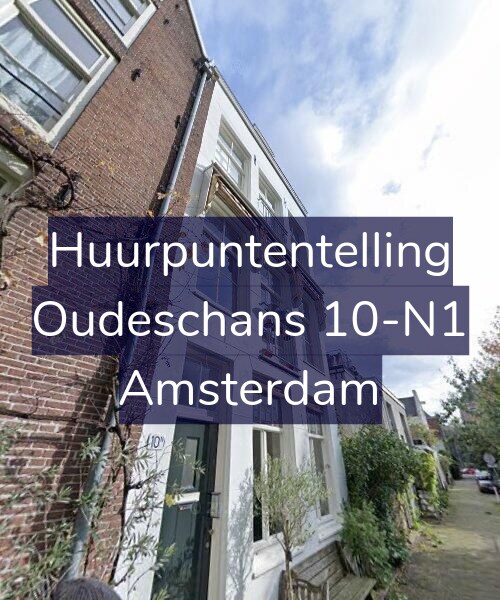 Foto gevel Huurpuntentelling voor Oudeschans 10-N1, Amsterdam