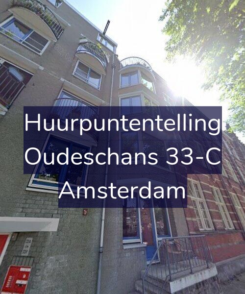 Foto gevel Huurpuntentelling voor Oudeschans 33-C, Amsterdam