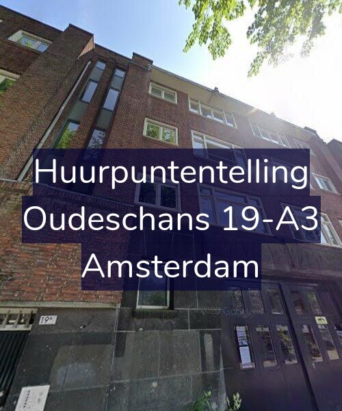 Foto gevel Huurpuntentelling voor Oudeschans 19-A3, Amsterdam
