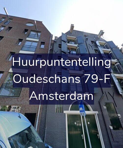 Foto gevel Huurpuntentelling voor Oudeschans 79-F, Amsterdam