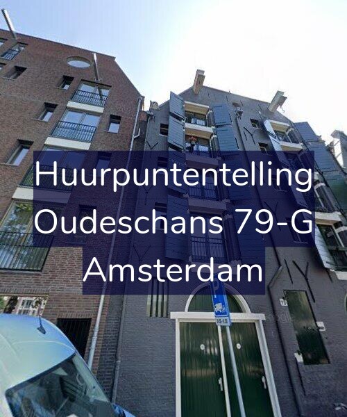 Foto gevel Huurpuntentelling voor Oudeschans 79-G, Amsterdam