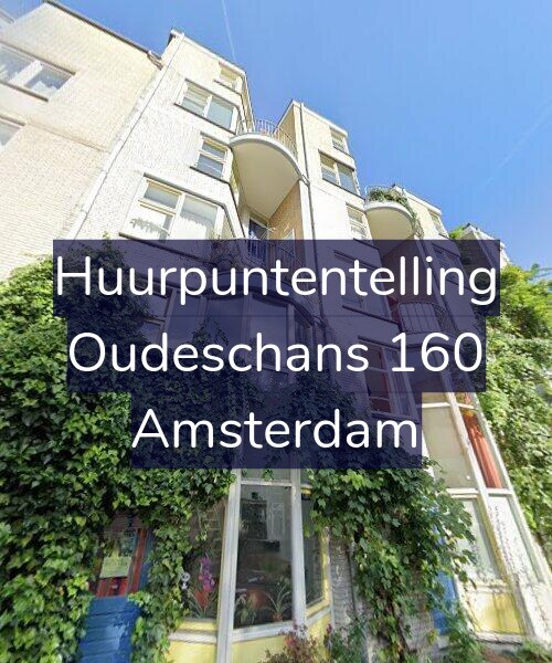Foto gevel Huurpuntentelling voor Oudeschans 160, Amsterdam