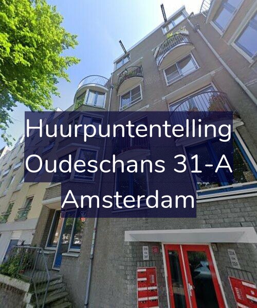 Foto gevel Huurpuntentelling voor Oudeschans 31-A, Amsterdam