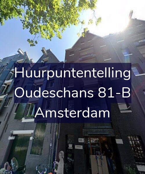 Foto gevel Huurpuntentelling voor Oudeschans 81-B, Amsterdam