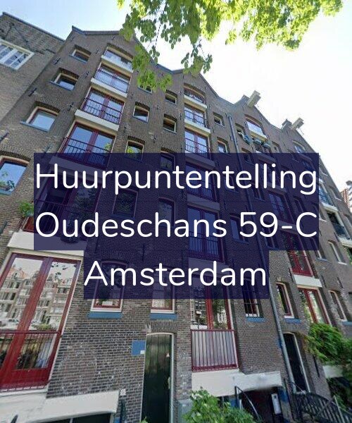 Foto gevel Huurpuntentelling voor Oudeschans 59-C, Amsterdam