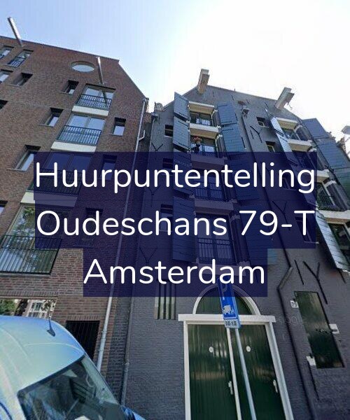 Foto gevel Huurpuntentelling voor Oudeschans 79-T, Amsterdam