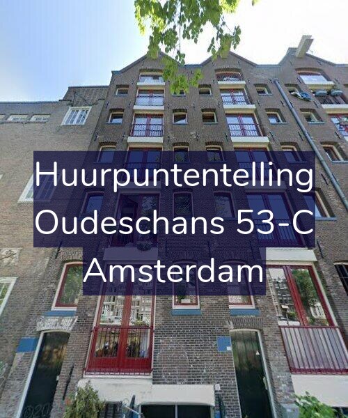 Foto gevel Huurpuntentelling voor Oudeschans 53-C, Amsterdam