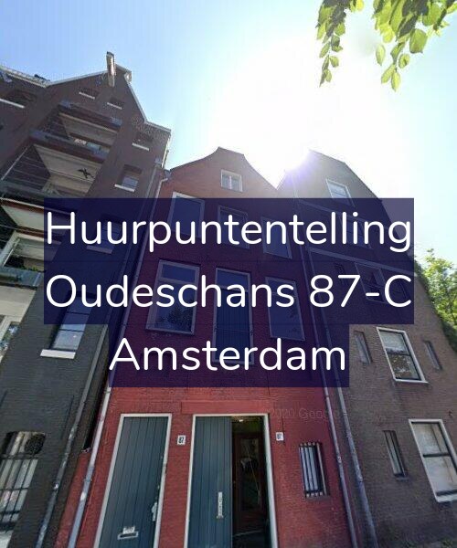 Foto gevel Huurpuntentelling voor Oudeschans 87-C, Amsterdam