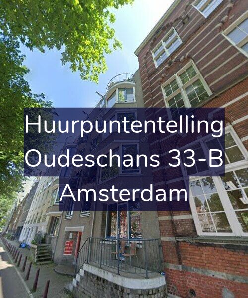 Foto gevel Huurpuntentelling voor Oudeschans 33-B, Amsterdam