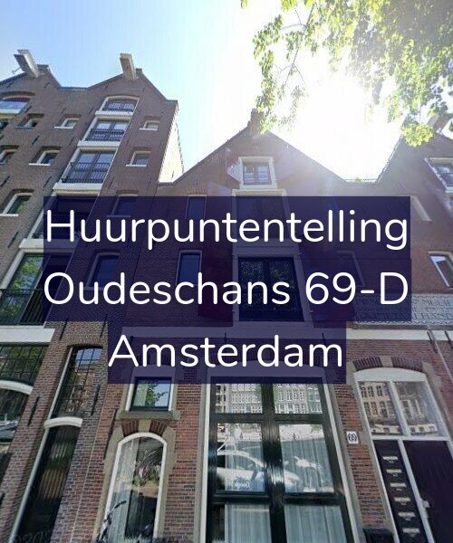 Foto gevel Huurpuntentelling voor Oudeschans 69-D, Amsterdam
