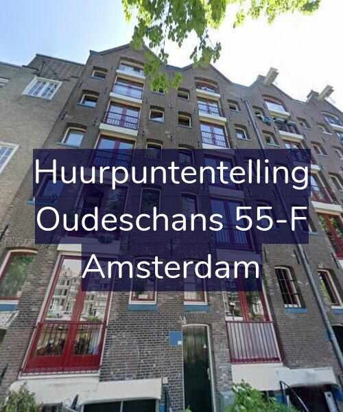 Foto gevel Huurpuntentelling voor Oudeschans 55-F, Amsterdam