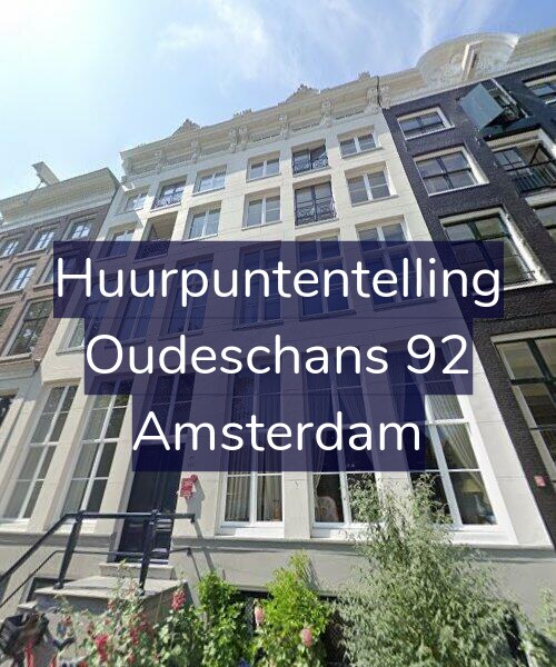 Foto gevel Huurpuntentelling voor Oudeschans 92, Amsterdam