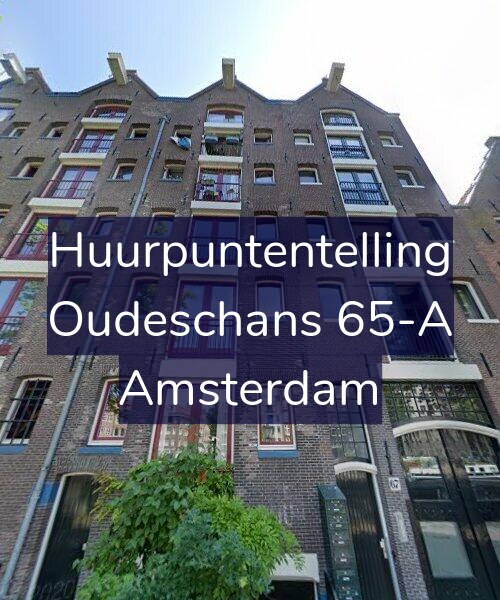 Foto gevel Huurpuntentelling voor Oudeschans 65-A, Amsterdam