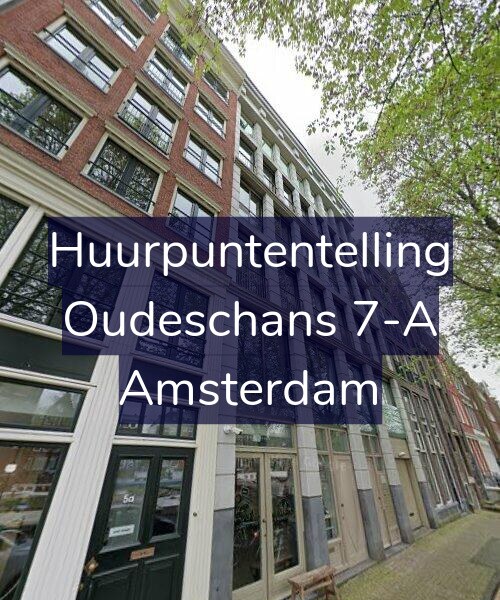Foto gevel Huurpuntentelling voor Oudeschans 7-A, Amsterdam