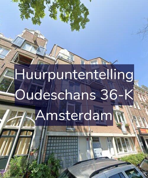Foto gevel Huurpuntentelling voor Oudeschans 36-K, Amsterdam