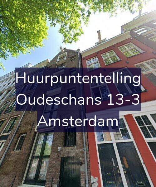 Foto gevel Huurpuntentelling voor Oudeschans 13-3, Amsterdam