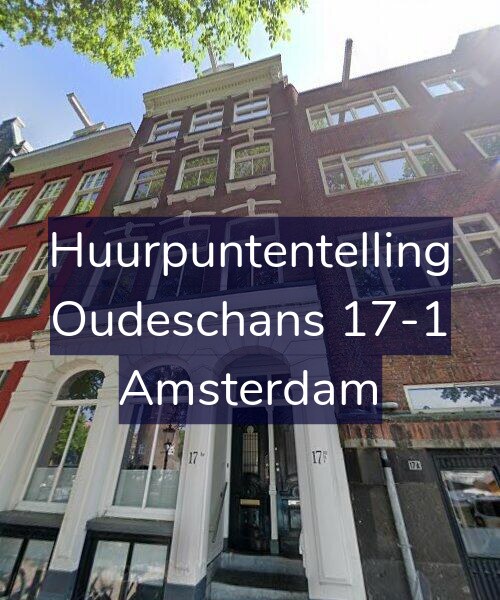Foto gevel Huurpuntentelling voor Oudeschans 17-1, Amsterdam