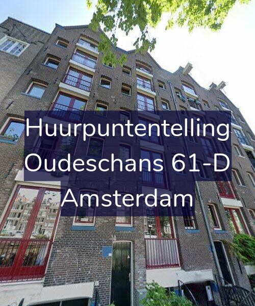 Foto gevel Huurpuntentelling voor Oudeschans 61-D, Amsterdam