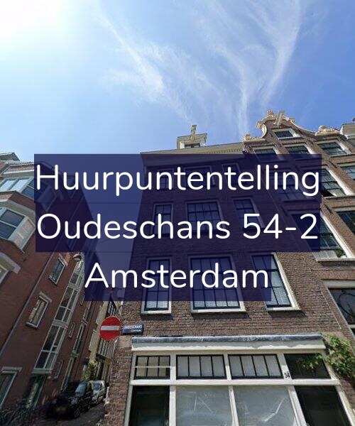 Foto gevel Huurpuntentelling voor Oudeschans 54-2, Amsterdam