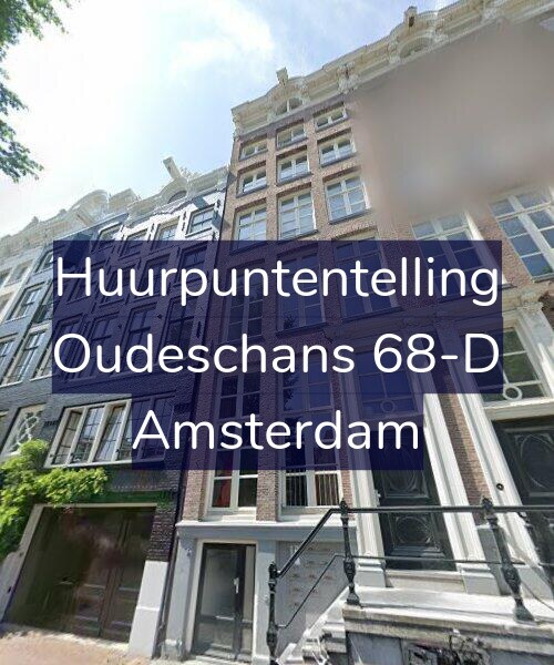 Foto gevel Huurpuntentelling voor Oudeschans 68-D, Amsterdam