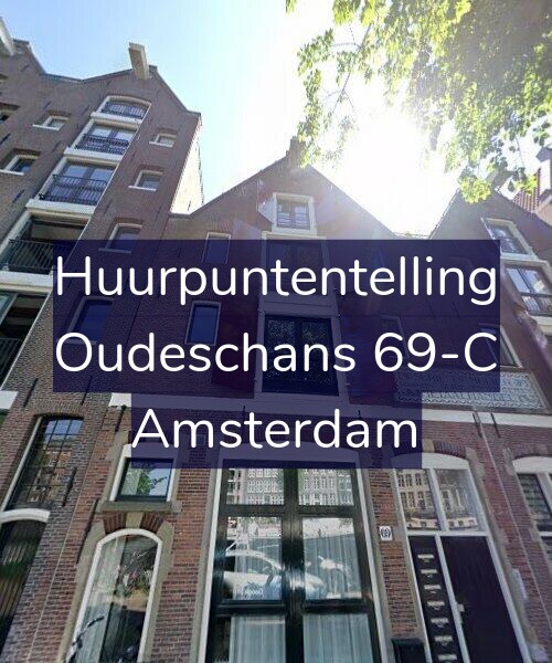 Foto gevel Huurpuntentelling voor Oudeschans 69-C, Amsterdam