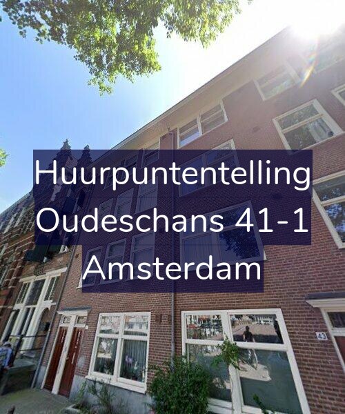 Foto gevel Huurpuntentelling voor Oudeschans 41-1, Amsterdam