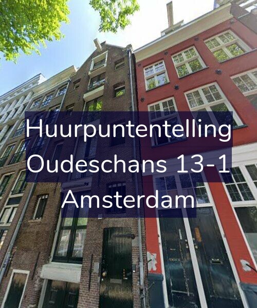 Foto gevel Huurpuntentelling voor Oudeschans 13-1, Amsterdam