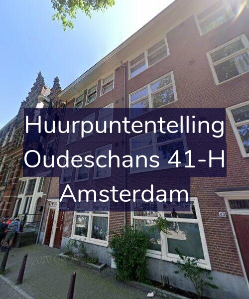 Foto gevel Huurpuntentelling voor Oudeschans 41-H, Amsterdam
