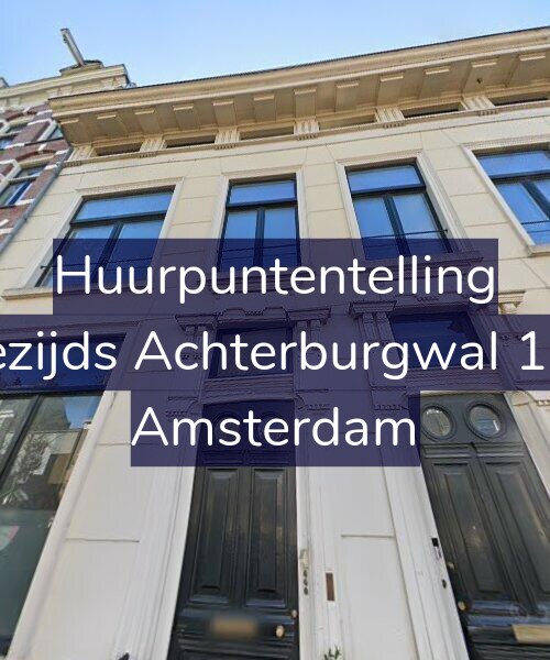 Foto gevel Huurpuntentelling voor Oudezijds Achterburgwal 119-A, Amsterdam