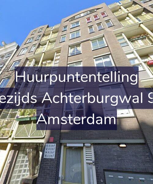 Foto gevel Huurpuntentelling voor Oudezijds Achterburgwal 96-D, Amsterdam