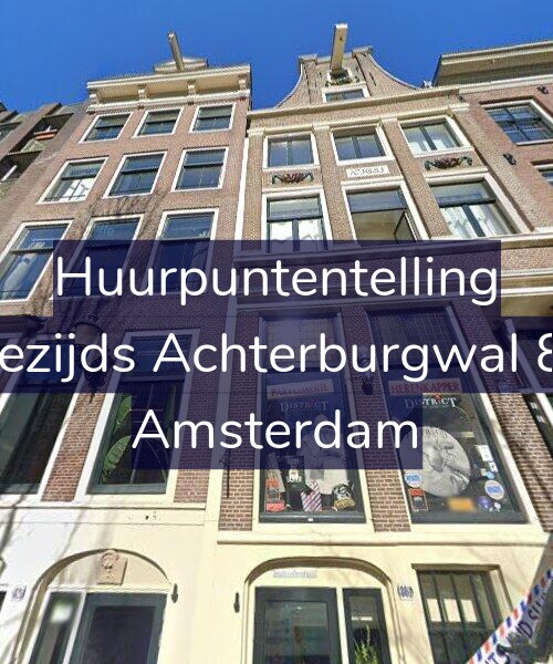 Foto gevel Huurpuntentelling voor Oudezijds Achterburgwal 80-C, Amsterdam