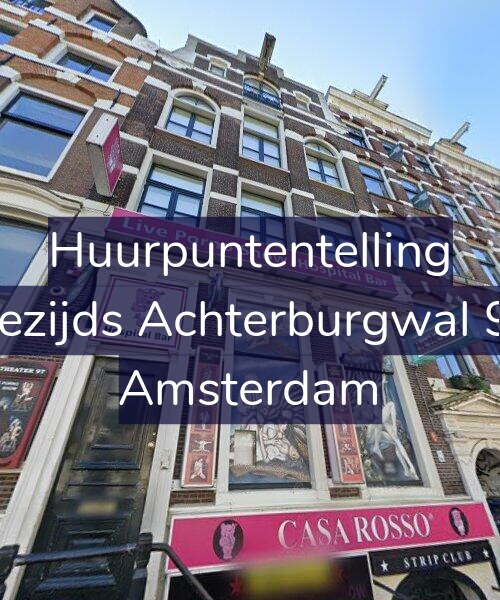 Foto gevel Huurpuntentelling voor Oudezijds Achterburgwal 97-B, Amsterdam
