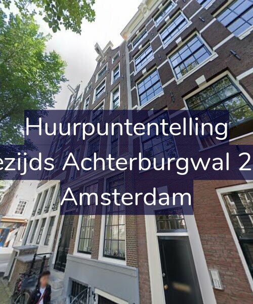 Foto gevel Huurpuntentelling voor Oudezijds Achterburgwal 203-C, Amsterdam