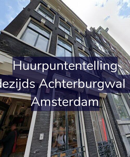 Foto gevel Huurpuntentelling voor Oudezijds Achterburgwal 133, Amsterdam