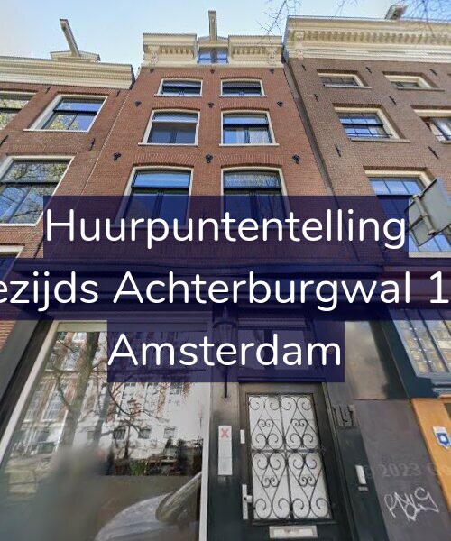 Foto gevel Huurpuntentelling voor Oudezijds Achterburgwal 197-1, Amsterdam