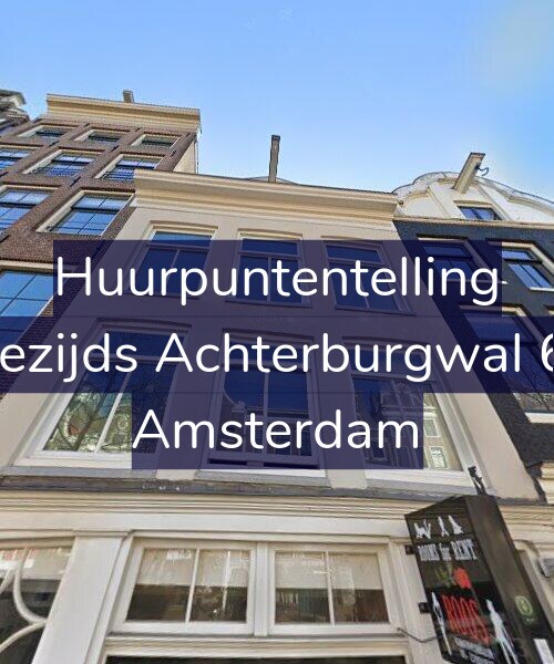 Foto gevel Huurpuntentelling voor Oudezijds Achterburgwal 65-2, Amsterdam