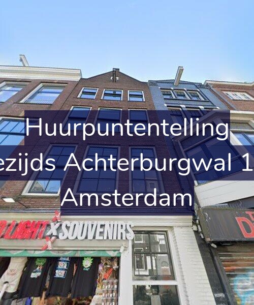 Foto gevel Huurpuntentelling voor Oudezijds Achterburgwal 127-2, Amsterdam