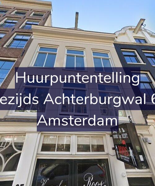 Foto gevel Huurpuntentelling voor Oudezijds Achterburgwal 65-1, Amsterdam