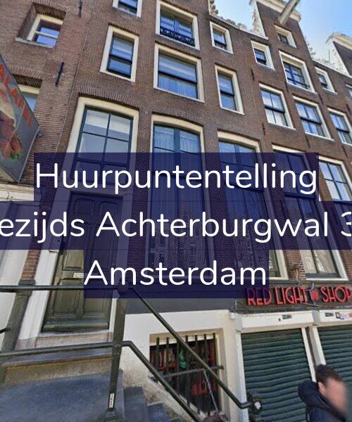 Foto gevel Huurpuntentelling voor Oudezijds Achterburgwal 31-H, Amsterdam