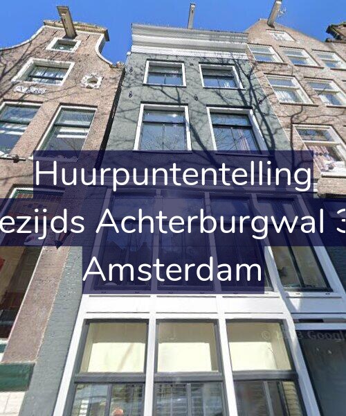 Foto gevel Huurpuntentelling voor Oudezijds Achterburgwal 34-B, Amsterdam