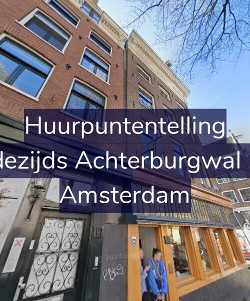 Foto gevel Huurpuntentelling voor Oudezijds Achterburgwal 199, Amsterdam