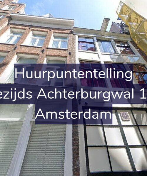 Foto gevel Huurpuntentelling voor Oudezijds Achterburgwal 105-E, Amsterdam