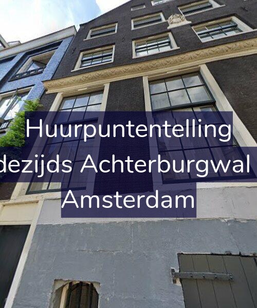 Foto gevel Huurpuntentelling voor Oudezijds Achterburgwal 8-L, Amsterdam
