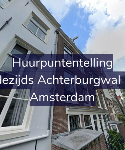 Foto gevel Huurpuntentelling voor Oudezijds Achterburgwal 212, Amsterdam