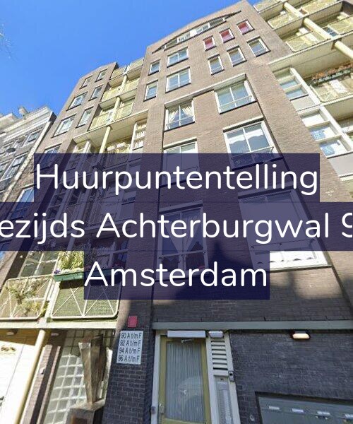 Foto gevel Huurpuntentelling voor Oudezijds Achterburgwal 94-D, Amsterdam