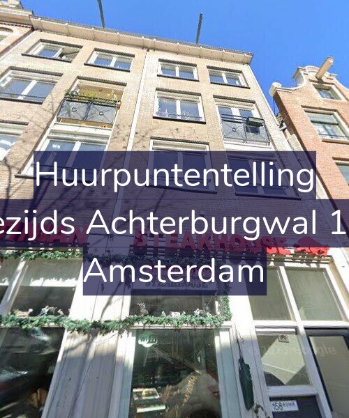 Foto gevel Huurpuntentelling voor Oudezijds Achterburgwal 158-C, Amsterdam